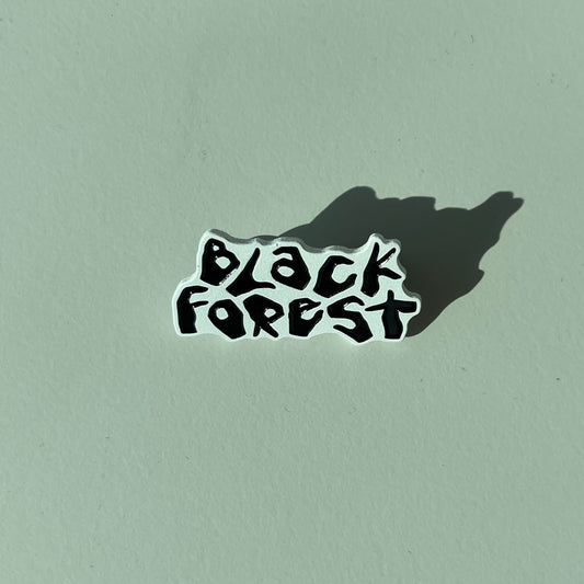 Black Forest Logo Pin